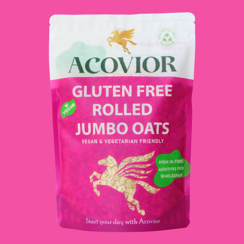 Acovior Gluten Free Rolled Jumbo Oats (1x400g)