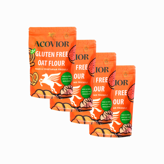 Acovior Gluten Free Oat Flour 4 Pack Bundle