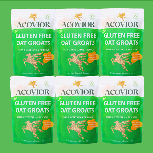 Acovior Gluten Free Whole Oat Groats - 6 Pack Value
