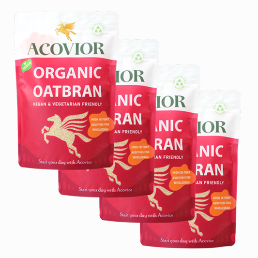 Acovior Organic Oat Bran 4 Pack