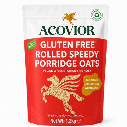 Acovior Gluten‑Free Speedy Oats 1.2kg Family Pack front