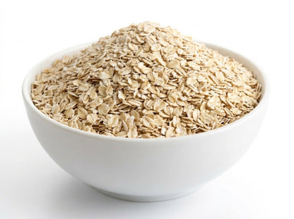 Close‑up of fine speedy oat flakes