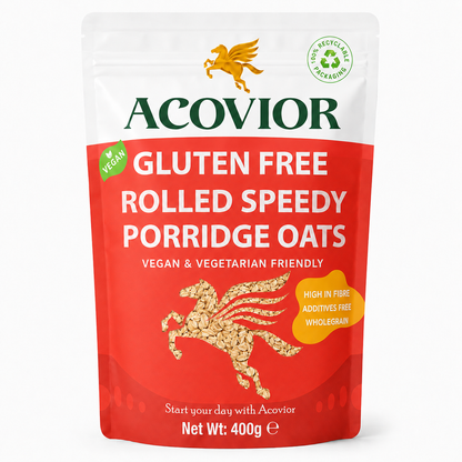 Acovior Gluten‑Free Speedy Oats 400g front