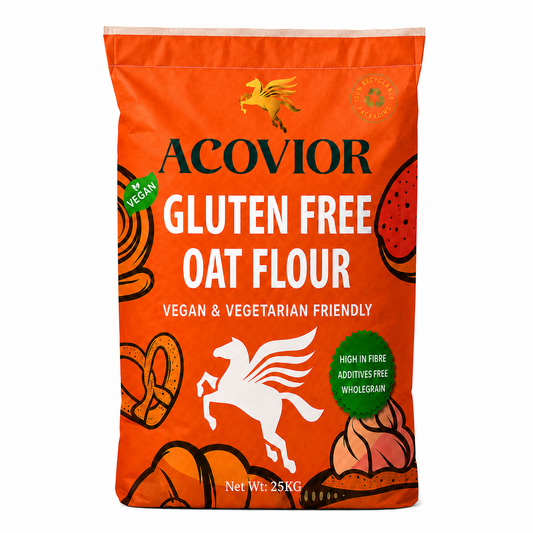 Acovior Gluten‑Free Oat Flour 25kg wholesale sack