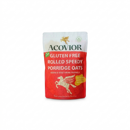 Acovior Gluten Free Rolled Speedy Porridge Oats 3.2kg — wholegrain, quick cook, gluten free