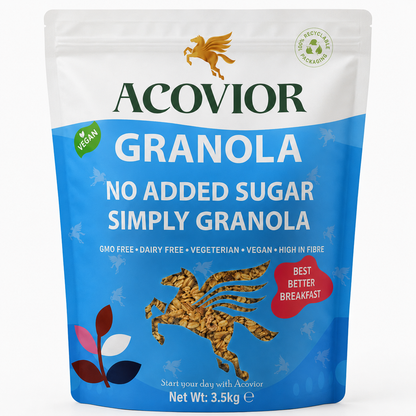 Acovior No Added Sugar Simply Granola 3.5 kg Value Pack nutritional information