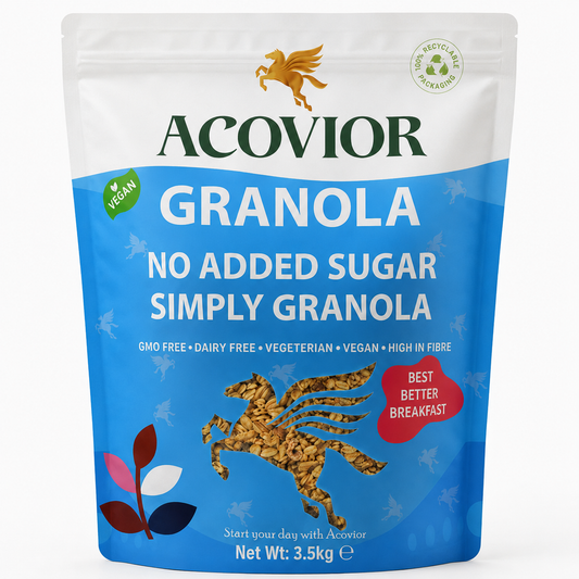 Acovior No Added Sugar Simply Granola 3.5 kg Value Pack nutritional information